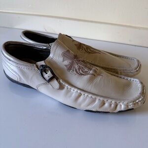 Mark Nason Lounge Slip On Loafers Mens US  SZ 12 Leather Rock